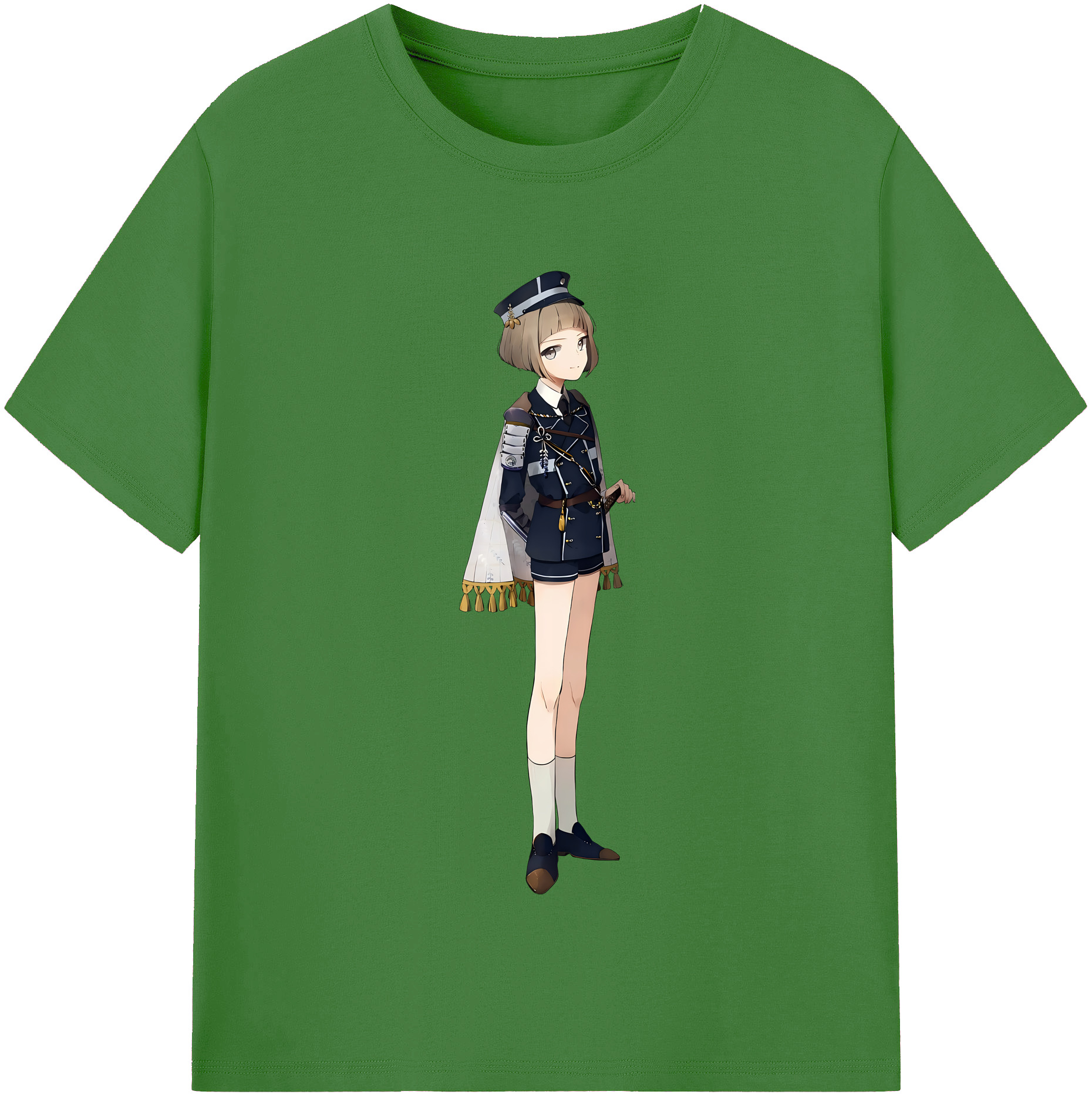 （画像用） 刀剣乱舞 Touken Ranbu レディースカジュアルプリントTシャツ（綿100％）